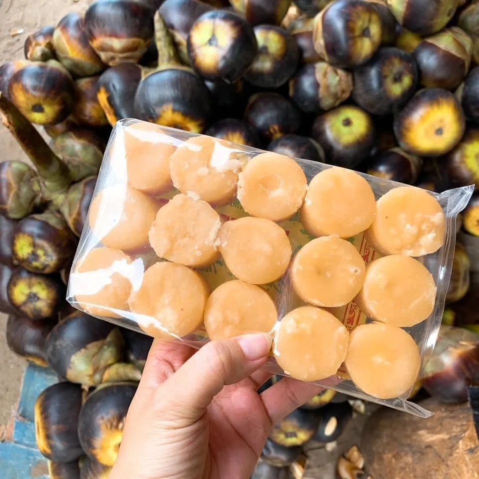 Đường thốt nốt An Giang nguyên chất — nguyên liệu làm bánh Chăm